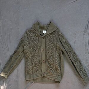 GAP Olive Cable Knit Sweater